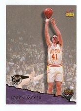 1995 Signature Rookies Tetrad 24 Loren Meyer Dallas Mavericks Card