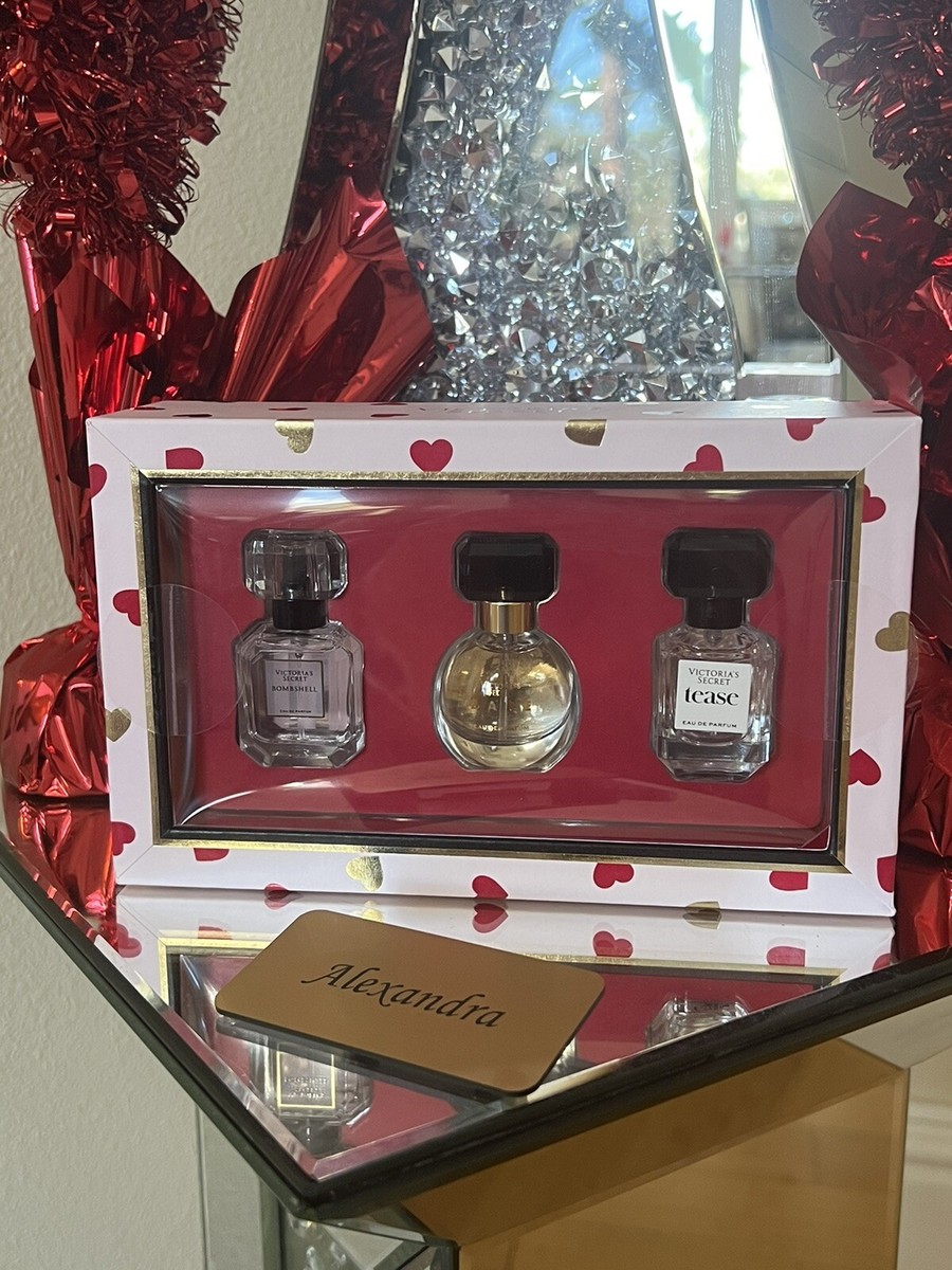 Victoria's Secret Deluxe Mini Fragrance Trio Eau De Parfum