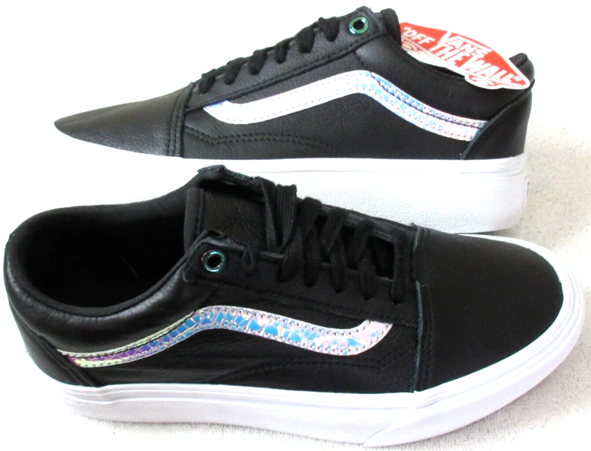 Leather old top skool platform shoes