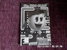 Ms. Pac Man SNES Super Nintendo Instruction Manual Booklet Only... NO GAME