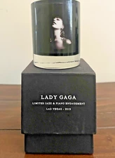 Never Used - LADY GAGA Limited Jazz & Piano Engagement Candle, Las Vegas - 2019