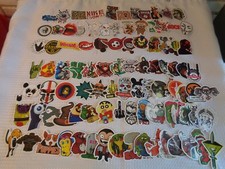100 New Random Skateboard Stickers Laptop Luggage Bikes Cars Decals Sticker etc