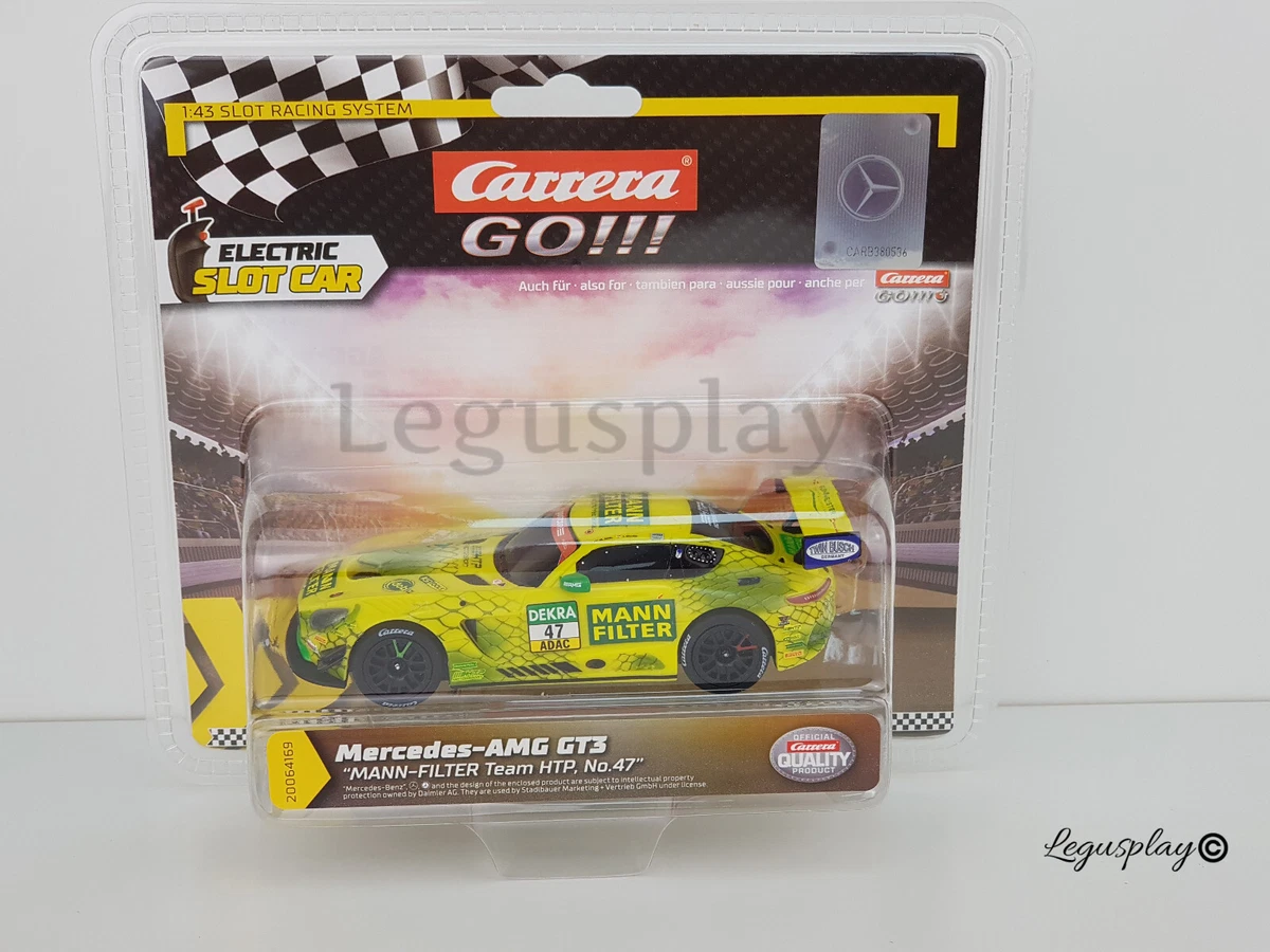 Slot car scalextric carrera Go 64169 Mercedes AMG GT3