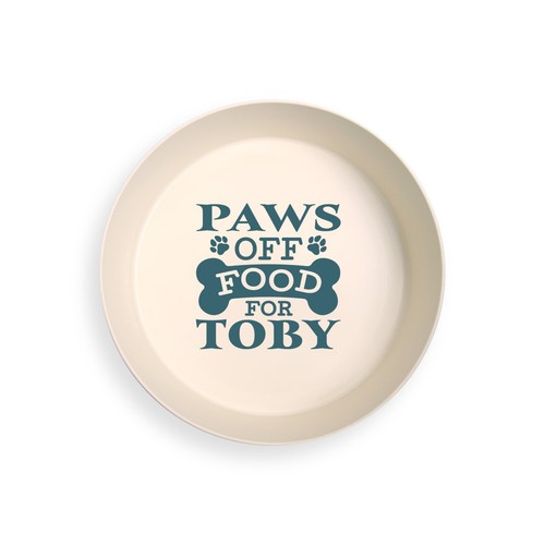 Personalised Dog Bowls Food Water Medium Pet Puppy Feeding Feeder Non Slip Base - Picture 195 of 198