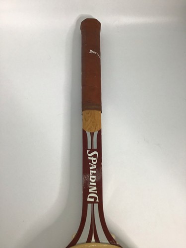 Vintage Spalding Championship Wooden Tennis Raquet Handcrafted Ash Excellent - Picture 4 of 6