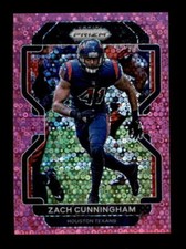 ZACH CUNNINGHAM 2021 PANINI PRIZM #38 PINK NO HUDDLE PRIZMS #05/15 BD9248
