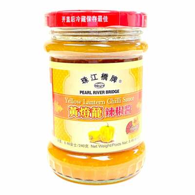 Pearl River Bridge Yellow Lantern Chili Sauce Flavorful Ready to Eat 240g NEW