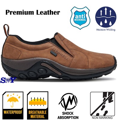 Merrell Men's Waterproof Shock Absorbing Moisture Wicking Hiking Moc ...