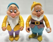 Walt Disney Snow White and the Seven Dwarfs Color Changing Figures 1992 Mattel