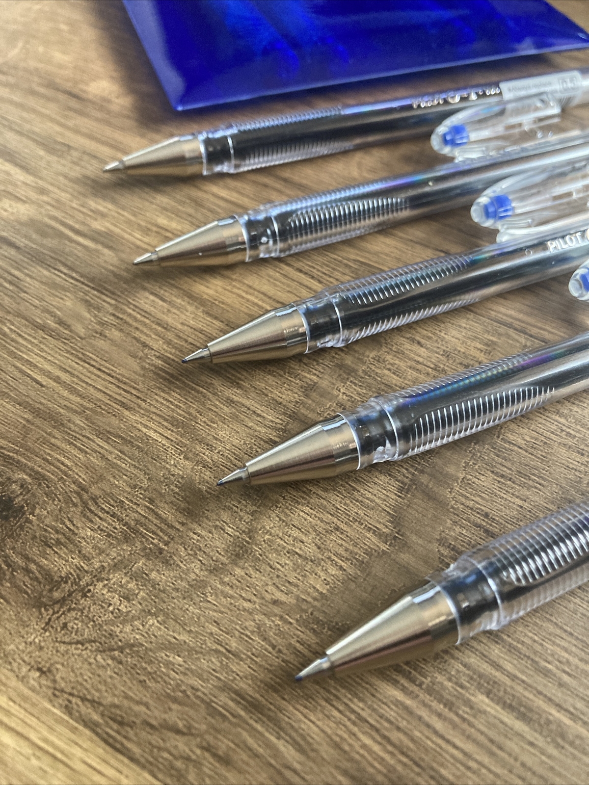 Pilot G1 0.5mm Extra Fine Blue Gel Ball Point Pens,REFBLG15TL(9