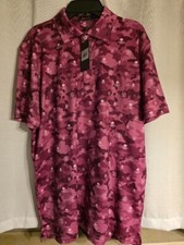 G/FORE Performance Fabric Camo Skulls  Tees Slim Fit Polo Golf Shirt NWT M 120
