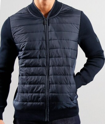 Barbour Intl Baffle Zip Through Steppjacke für Herren