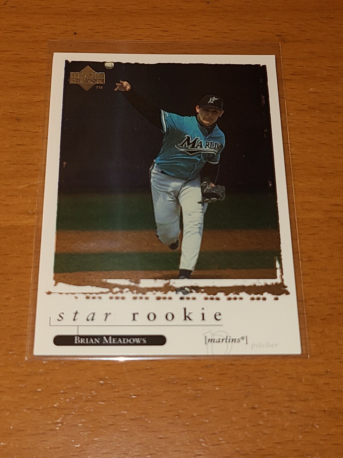 MARLINS BRIAN MEADOWS 1998 UPPER DECK STAR ROOKIE #597