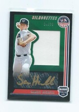2022 Panini USA- Samuel Highfill Gold Autograph/Jersey /75-Philadelphia Phillies