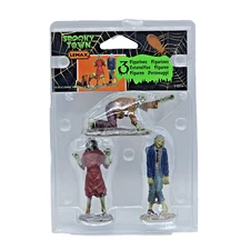 2014 Halloween Lemax ZOMBIES Set of 3 Spooky Town Village Figurine NOS
