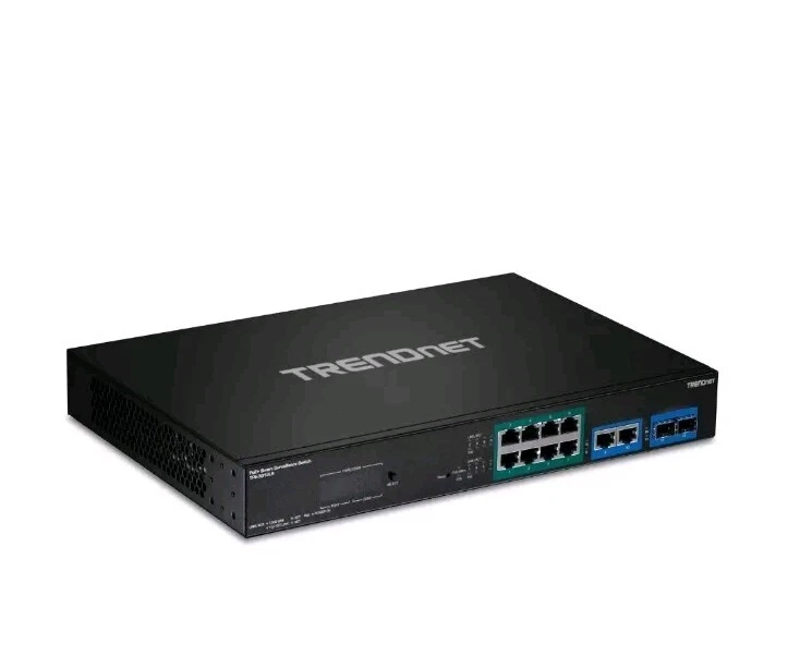 TRENDnet TPE-3012LS, 12-Port Gigabit PoE+ Smart Surveillance Switch - Image 2 of 2