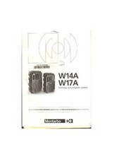 Montarbo W14-A W17-A Manuale Di Istruzioni In Inglese, Italiano, Francese, Tedes