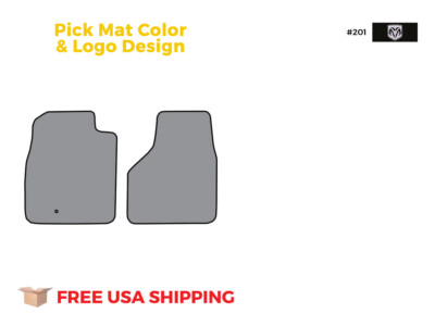 FITS 2011-2012 Ram 2500 Reg Cab Floor Mat 2pc Cutpile