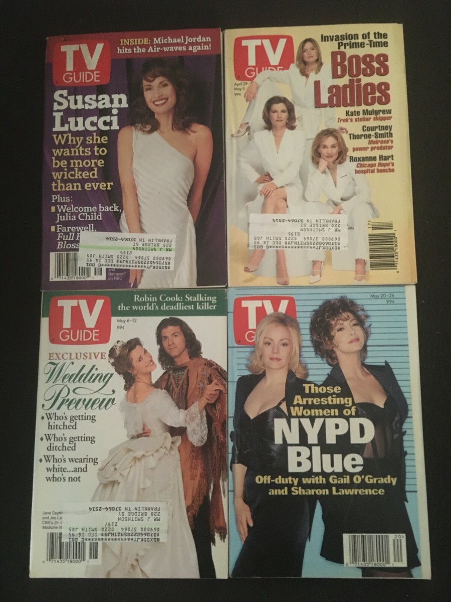 TV GUIDE 16 Issues from 1995, Nashville Editions | eBay