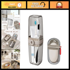 Leakproof Toothbrush Soap Travel Case, Portable Holder for Camping Travel