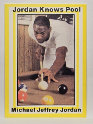 MICHAEL JORDAN 1991 Aamer Sports Jordan Knows Pool 