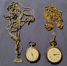 Zwei Taschenuhren Remontoir cylindre