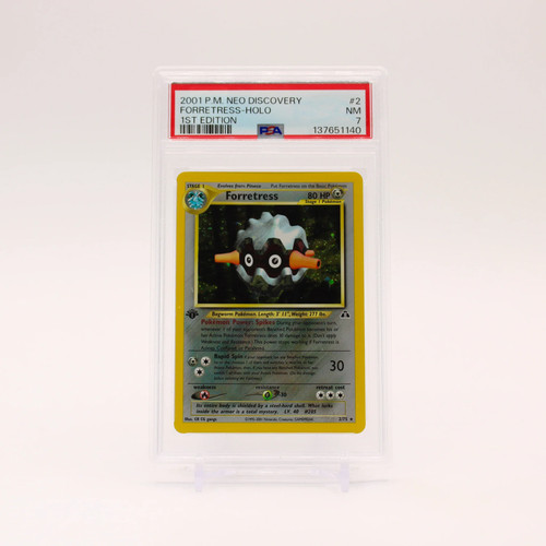 Forretress (1st Edition) graded PSA 7 for sale on eBay