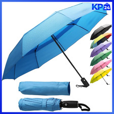 Regenschirm Taschenschirm Kompakt Automatik Windfest Faltbar Wasserabweisend 9