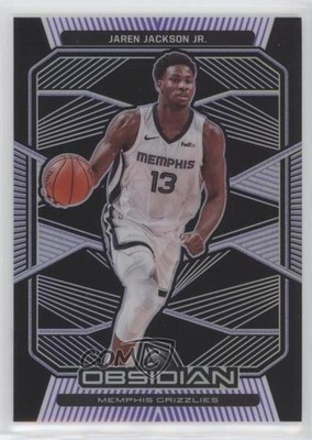 2019-20 Panini Obsidian Electric Etch Purple 51/75 Jaren Jackson Jr #125 0wp8