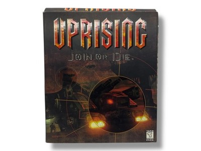 Uprising Join or Die - 3DO 1999 PC Windows 95 CD-ROM Asian Big Box