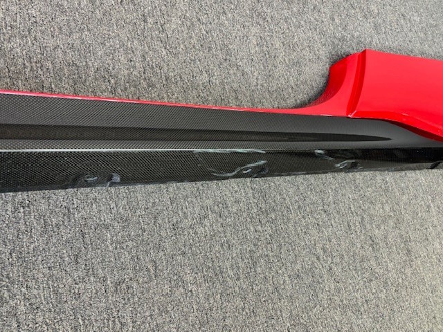 (LOCAL PICKUP)'20-Present Ferrari SF90/Stradale: LH Driver Underdoor Trim/Carbon