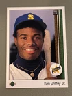 1989 Ken Griffey #1 (RC) Upper Deck Seattle Mariner MLB Trading Card *READ*