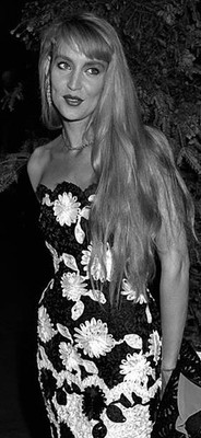 Jerry Hall at 70th Birthday Party for Malcolm Forbes on May 28 198- Old Photo