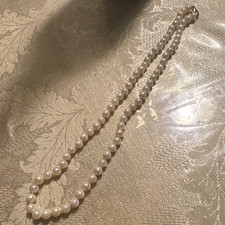 Vintage 14k Yellow Gold Akoya Pearl Strand Ne...