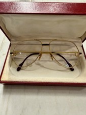 Vintage Cartier Vendome Gold Plated frames 59/14 -140 Made In France