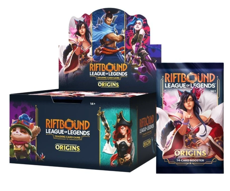 Riftbound League of Legends Origins TCG Card Booster Box Sealed 24 Packs - Image 2 of 2
