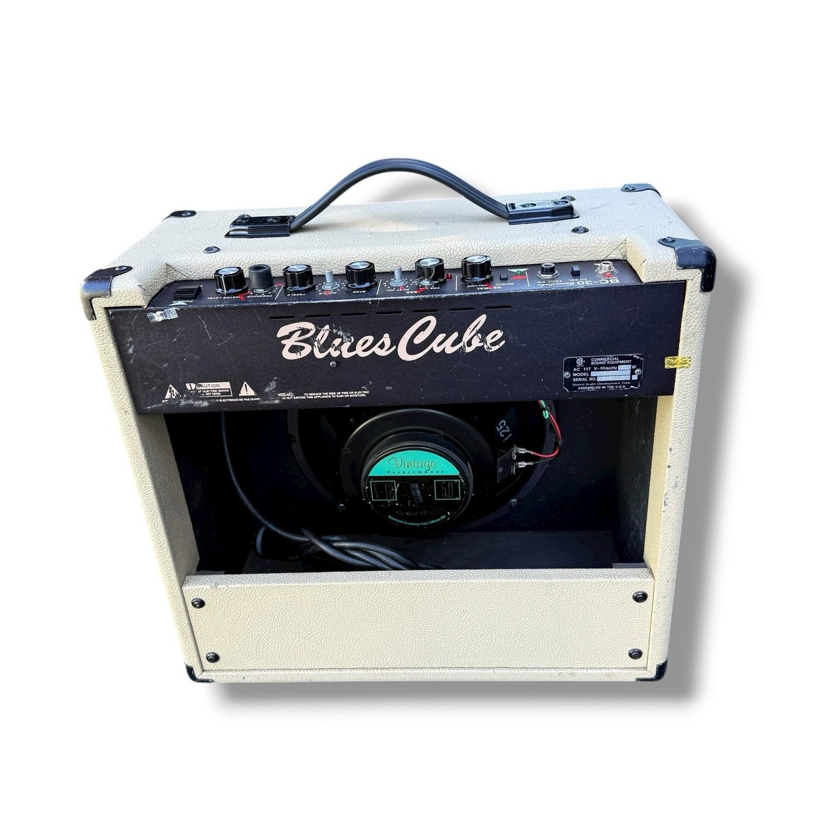 Vintage Roland BC-30 Blues Cube Blonde 1-12