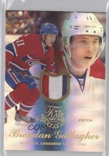 2014-15 Fleer Showcase Flair Row 2 Jerseys Prime 3/10 Brendan Gallagher #17 1o3