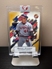 2025 Topps Pristine Baseball Reggie Jackson #110 Gold Refractor /50