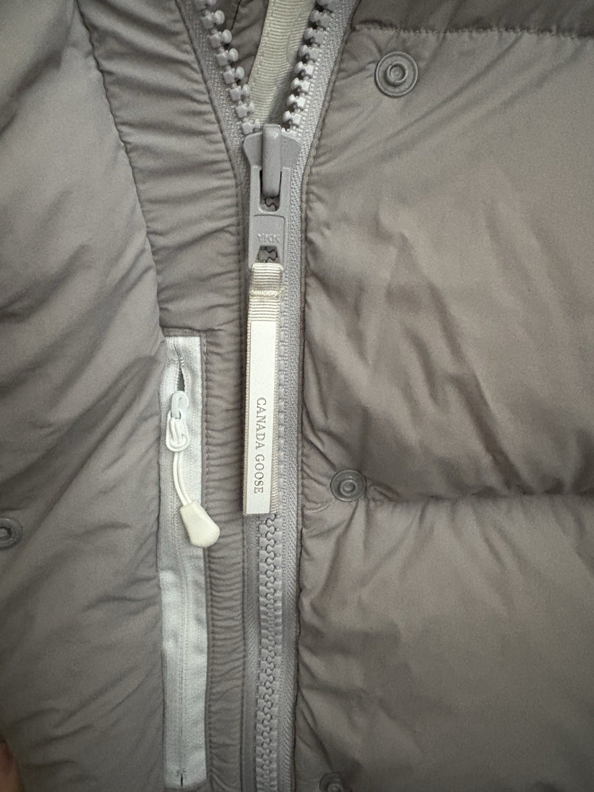 Moonstone Grey Rare Junction Hooded Down Padded Parka Jacket image 4