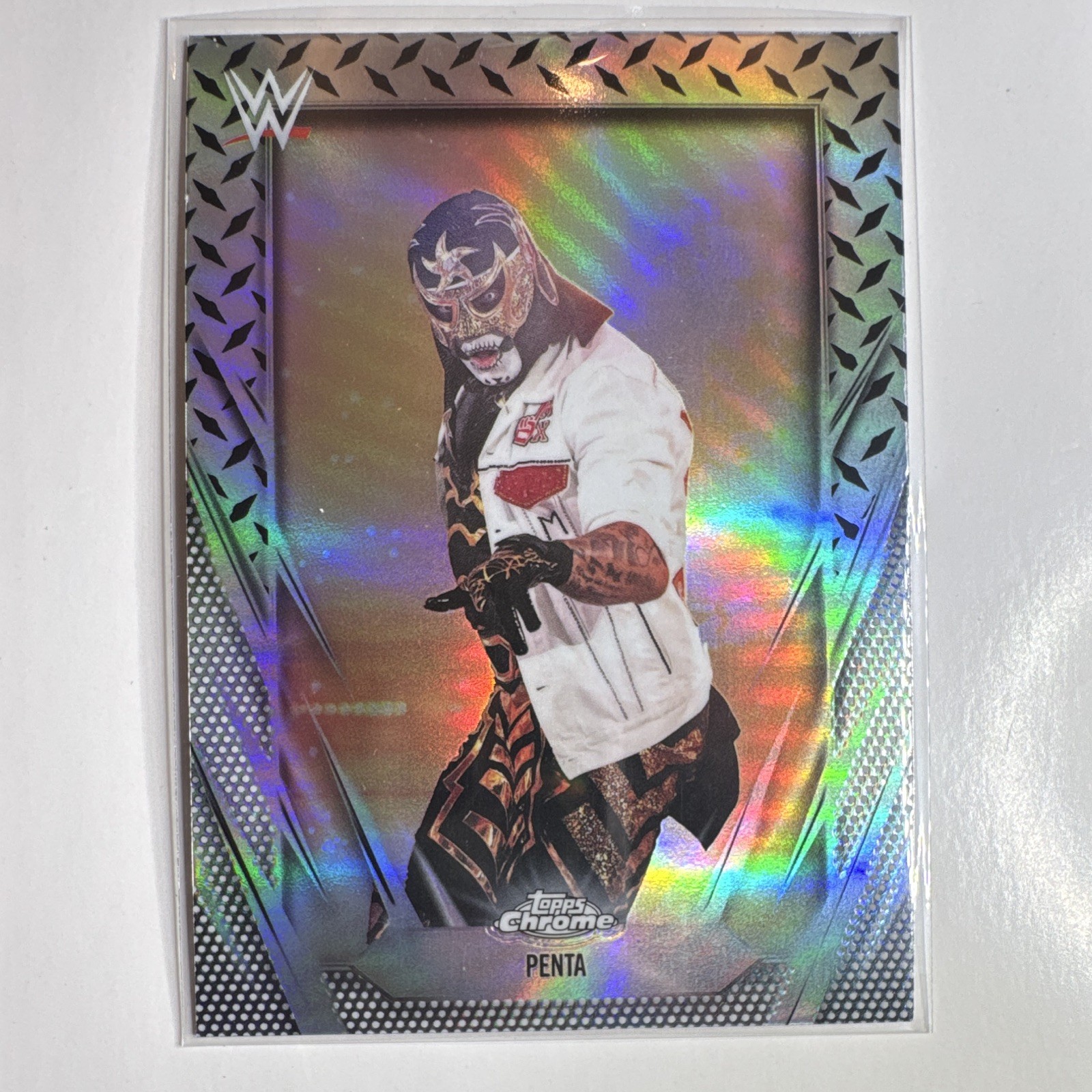 2026 Topps Chrome WWE - Penta #41 Diamond Plate Refractor