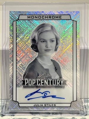 2026 Leaf Metal Pop Century Monochrome Julia Stiles Auto 1/1 | eBay