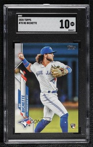 2020 Topps Bo Bichette (Throwing) #78 SGC 10 GEM Rookie RC