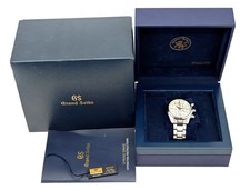 Grand Seiko 43mm Men's Spring Drive Chronograph Silver Watch SBGC001 (9R86-0AA0) 2