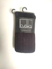 b.ella - Woman's luxury cotton rib tights - Deanna #878m- nylon - Italy **F7**