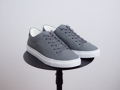 ETQ LT01 Court Lite Vegea Anthracite EU43   Neu & OVP   Vegan Sneaker