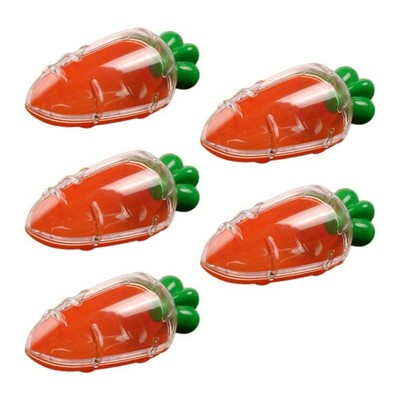 5 Stück Transparent Ostern Kunststoff Karotten Bonboniere Ostern Geschenkbox1328