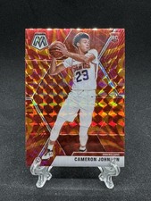 2019-20 Panini Mosaic - Rookies Cameron Johnson #203 Reactive Orange Prizm (RC)