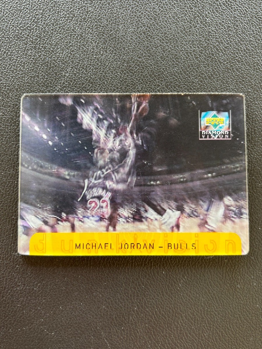 Michael Jordan 1997-98 Upper Deck Diamond Vision Dunkvision 