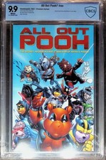 All Out Pooh #1 (2021) * wow impossible to find 9.9s * comic cover